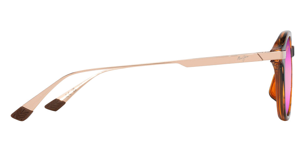 Maui Jim KA'OUO ASIAN FIT MM625-023 53 - Shiny Dark Havana with Gold #id:mjimm625023_s:144110