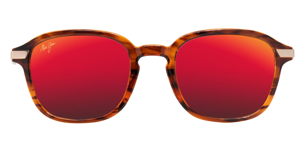 Maui Jim KA'OUO ASIAN FIT MM625-026 53 - Shiny Dark Havana with Gold #id:mjimm625026_s:146100