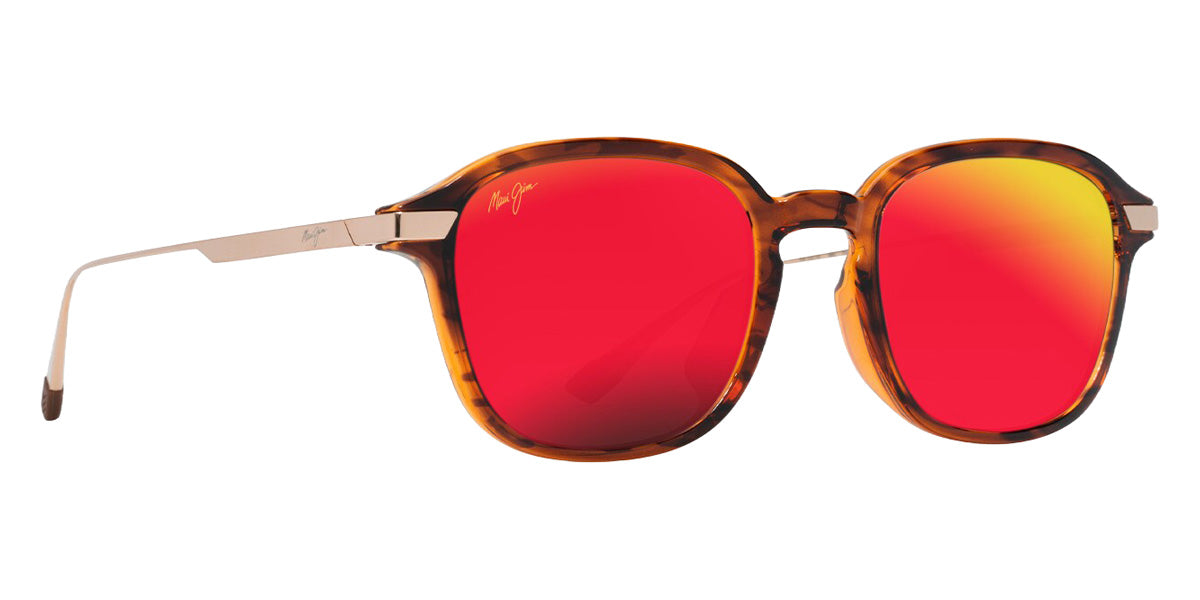 Maui Jim KA'OUO ASIAN FIT MM625-026 53 - Shiny Dark Havana with Gold #id:mjimm625026_s:146105