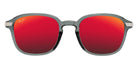 Maui Jim KA'OUO ASIAN FIT MM625-027 53 - Shiny Transparent Gray with Silver #id:mjimm625027_s:130100