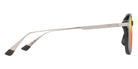 Maui Jim KA'OUO ASIAN FIT MM625-027 53 - Shiny Transparent Gray with Silver #id:mjimm625027_s:130110