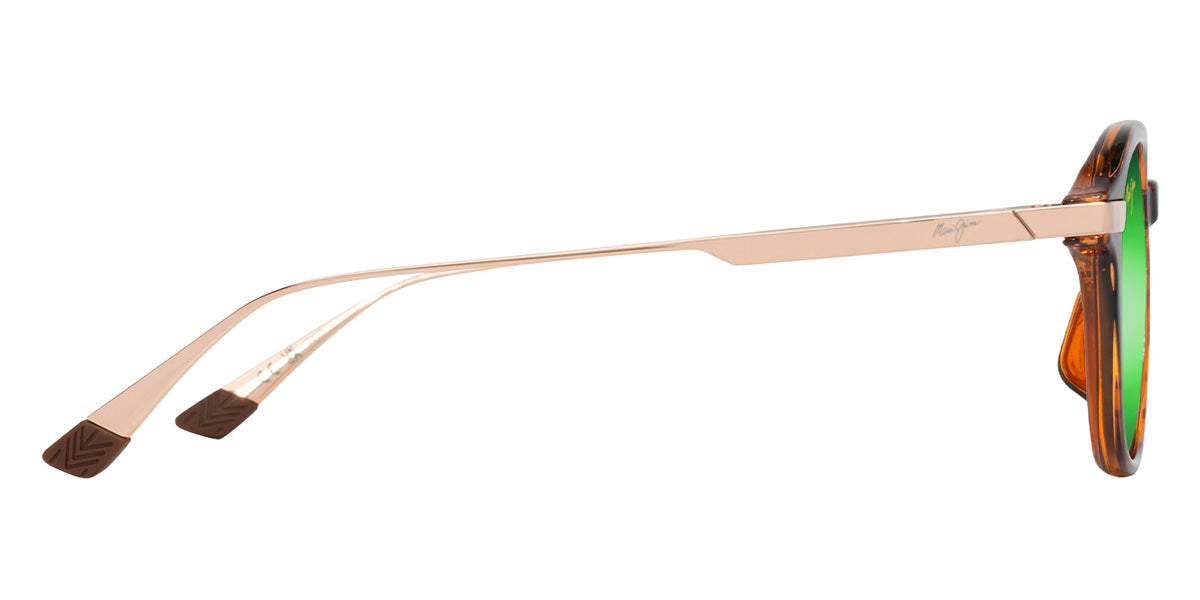 Maui Jim KA'OUO ASIAN FIT MM625-029 53 - Shiny Dark Havana with Gold #id:mjimm625029_s:134110