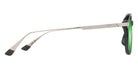 Maui Jim KA'OUO ASIAN FIT MM625-030 53 - Shiny Transparent Gray with Silver #id:mjimm625030_s:118110