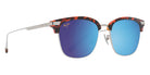 Maui Jim KALAUNU ASIAN FIT MM629-023 55 - Shiny Red Havana with Silver #id:mjimm629023_s:120105
