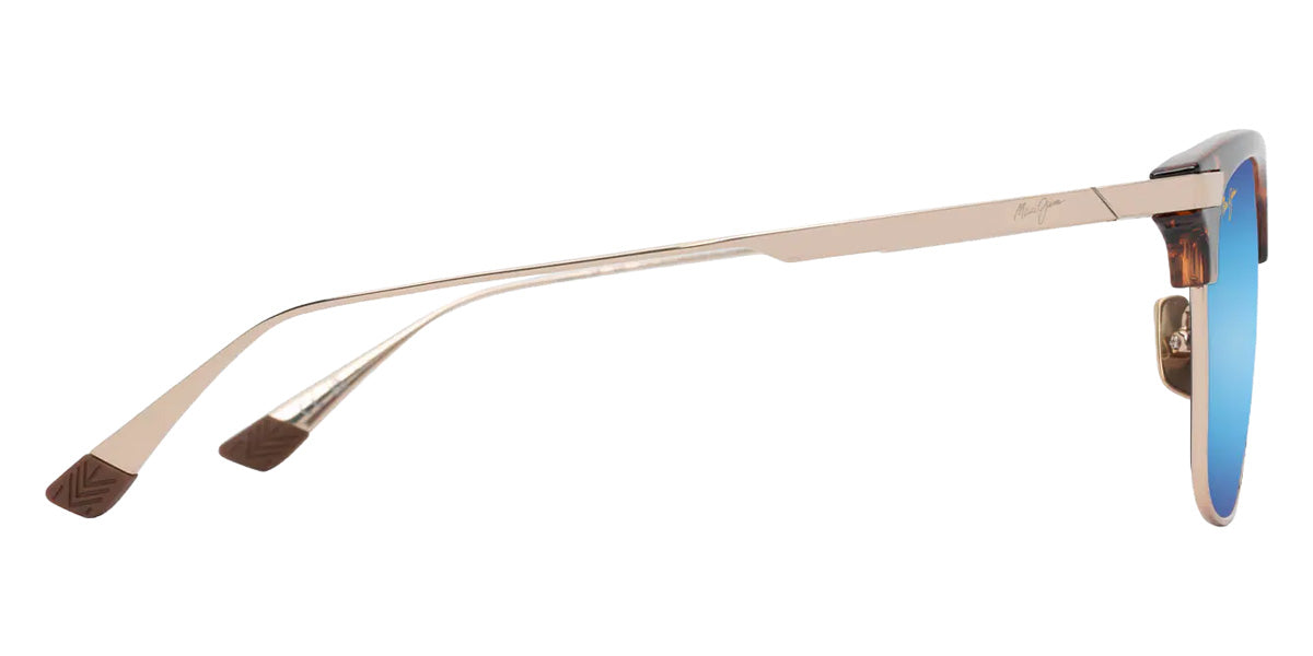 Maui Jim KALAUNU ASIAN FIT MM629-024 55 - Shiny Dark Havana with Gold #id:mjimm629024_s:140110