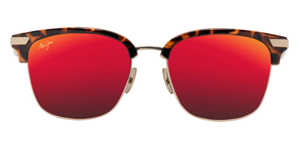 Maui Jim KALAUNU ASIAN FIT MM629-030 55 - Shiny Dark Havana with Gold #id:mjimm629030_s:156100