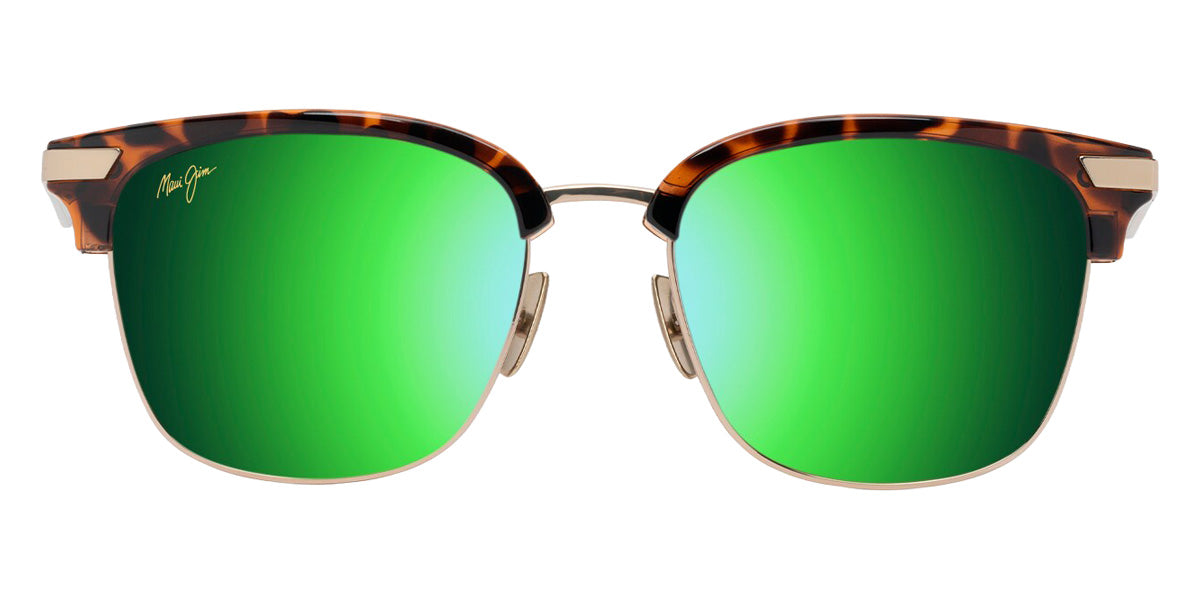 Maui Jim KALAUNU ASIAN FIT MM629-033 55 - Shiny Dark Havana with Gold #id:mjimm629033_s:144100