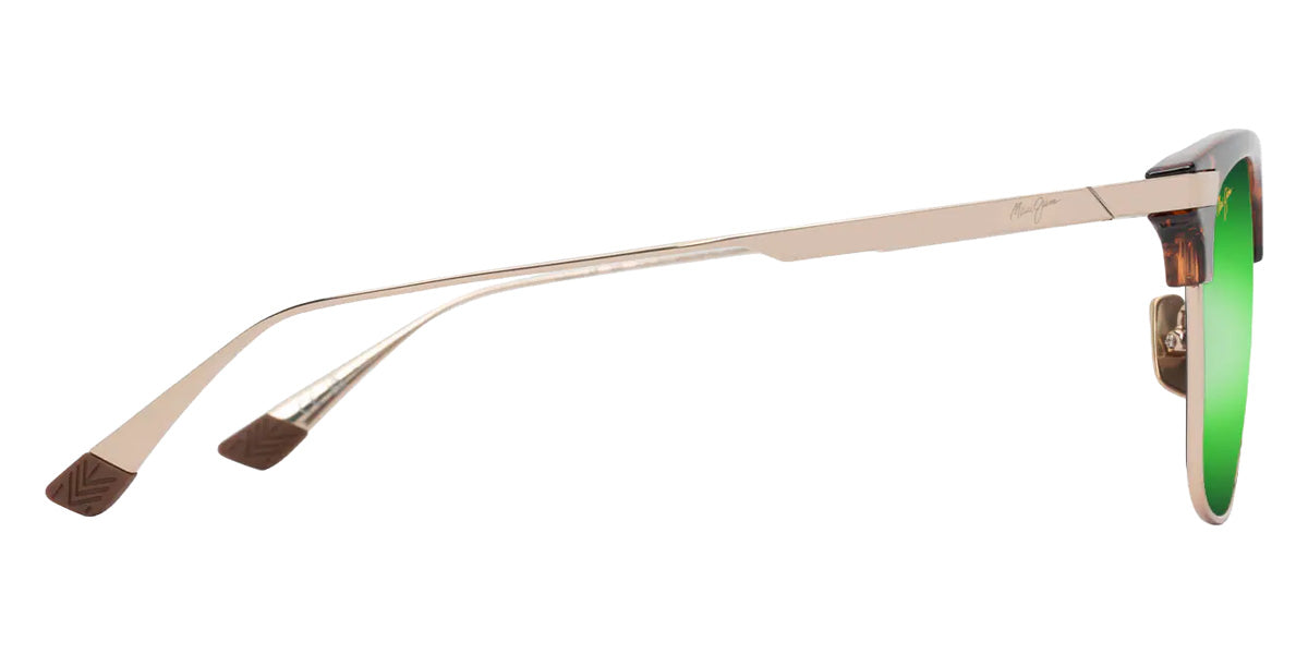 Maui Jim KALAUNU ASIAN FIT MM629-033 55 - Shiny Dark Havana with Gold #id:mjimm629033_s:144110