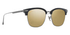 Maui Jim KALAUNU ASIAN FIT MM629-034 55 - Shiny Black with Dark Silver #id:mjimm629034_s:102105