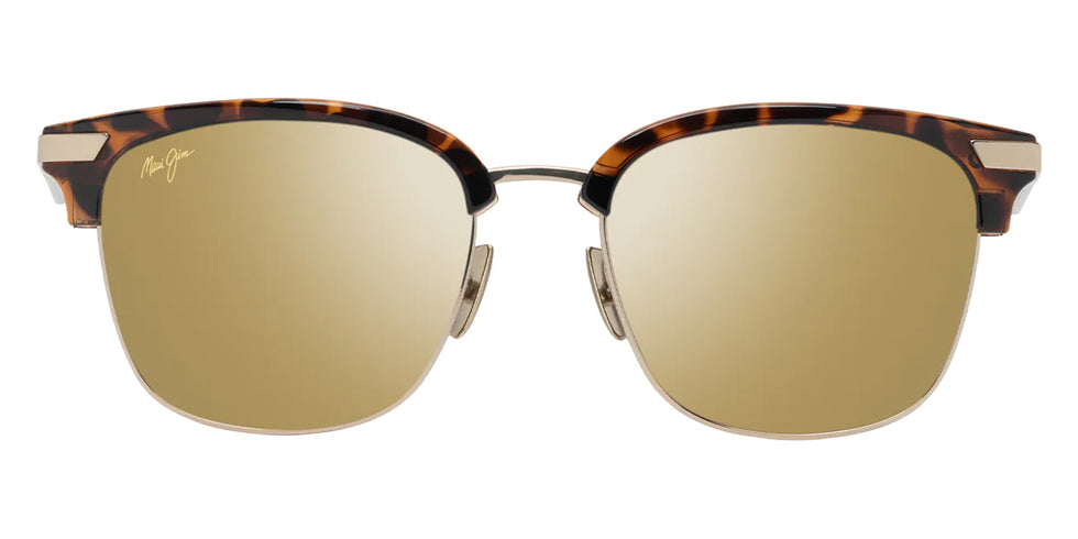 Maui Jim KALAUNU ASIAN FIT MM629-036 55 - Shiny Dark Havana with Gold #id:mjimm629036_s:142100
