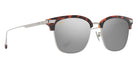 Maui Jim KALAUNU ASIAN FIT MM629-038 55 - Shiny Red Havana with Silver #id:mjimm629038_s:138105