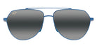 Maui Jim WAIWAI MM634-002 59 - Matte Transparent Blue #id:mjimm634002_s:126100