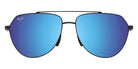 Maui Jim WAIWAI MM634-004 59 - Matte Black with Gray #id:mjimm634004_s:100100