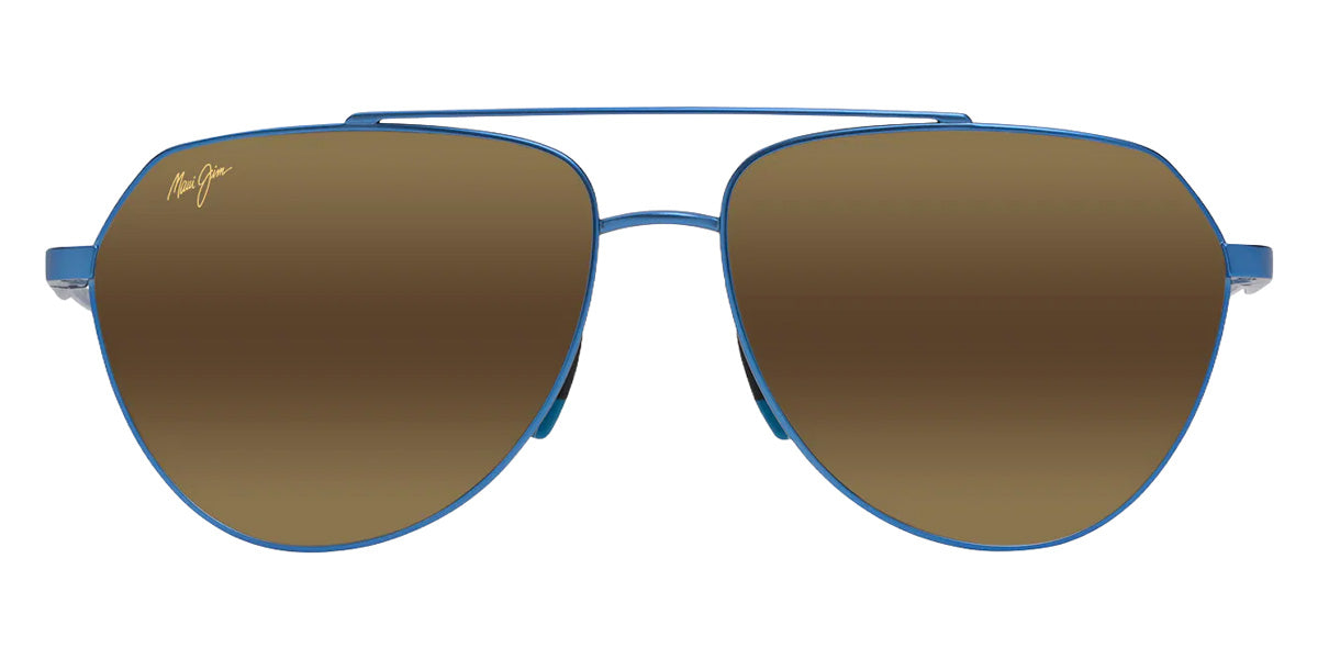 Maui Jim WAIWAI MM634-014 59 - Matte Transparent Blue #id:mjimm634014_s:128100