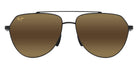 Maui Jim WAIWAI MM634-015 59 - Matte Black with Gray #id:mjimm634015_s:108100