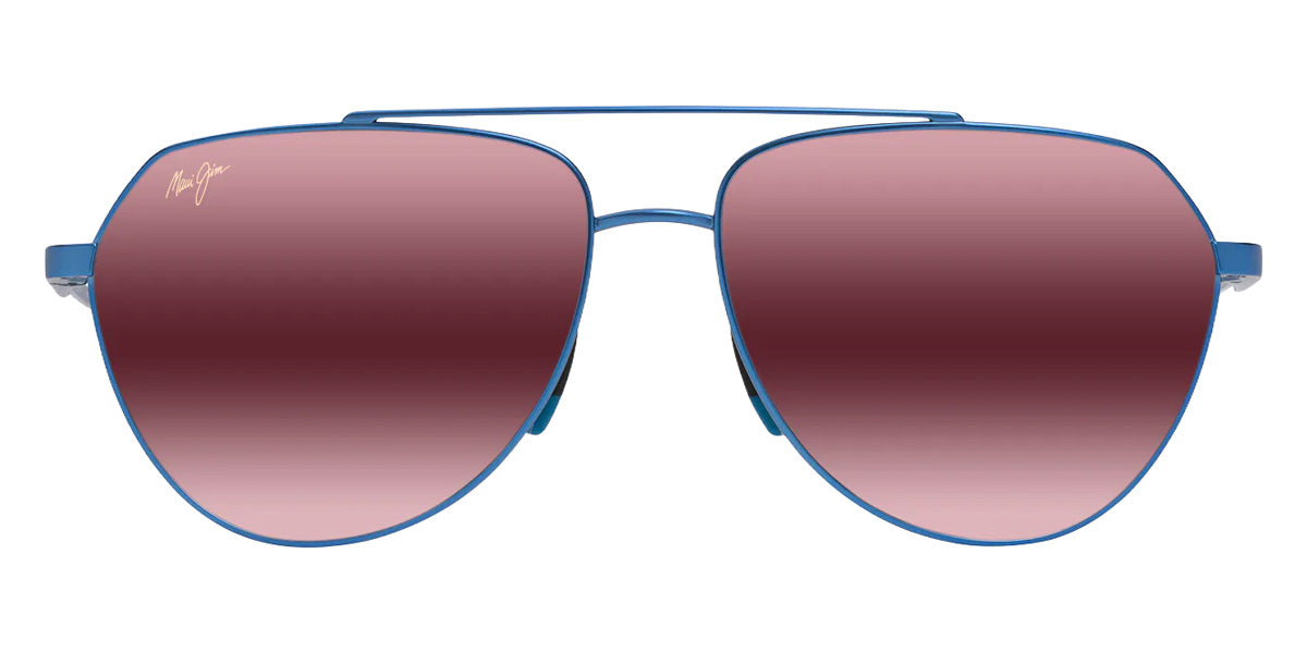 Maui Jim WAIWAI MM634-017 59 - Matte Transparent Blue #id:mjimm634017_s:132100