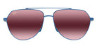 Maui Jim WAIWAI MM634-017 59 - Matte Transparent Blue #id:mjimm634017_s:132100