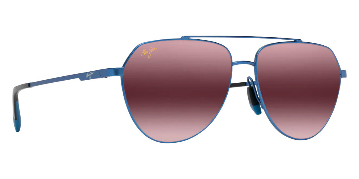 Maui Jim WAIWAI MM634-017 59 - Matte Transparent Blue #id:mjimm634017_s:132105