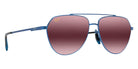 Maui Jim WAIWAI MM634-017 59 - Matte Transparent Blue #id:mjimm634017_s:132105