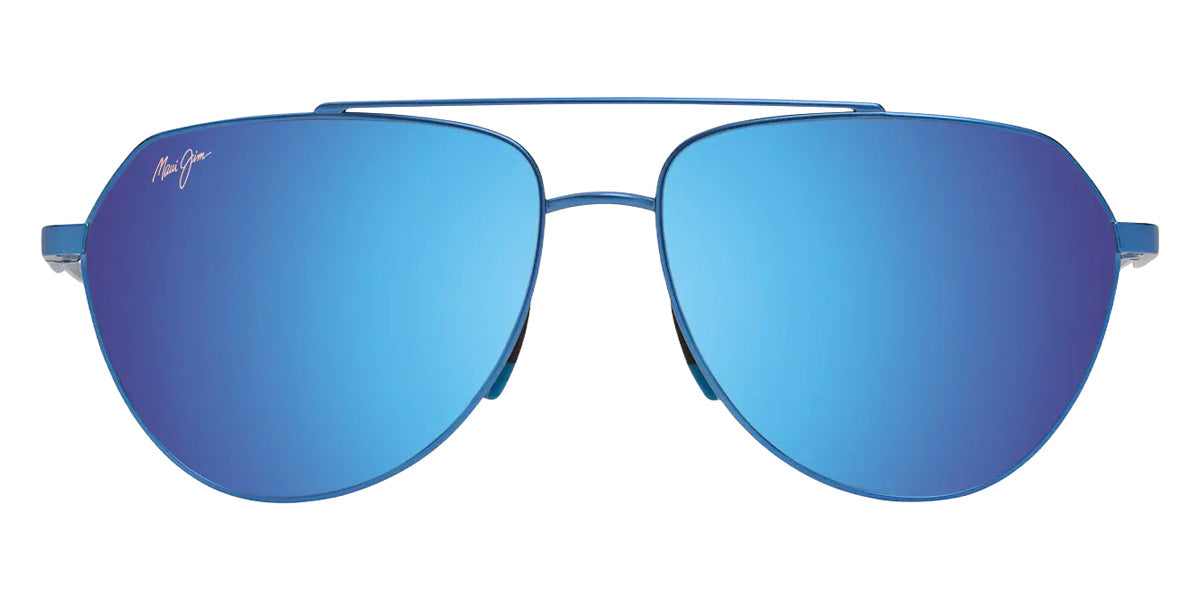 Maui Jim WAIWAI MM634-023 59 - Matte Transparent Blue #id:mjimm634023_s:120100