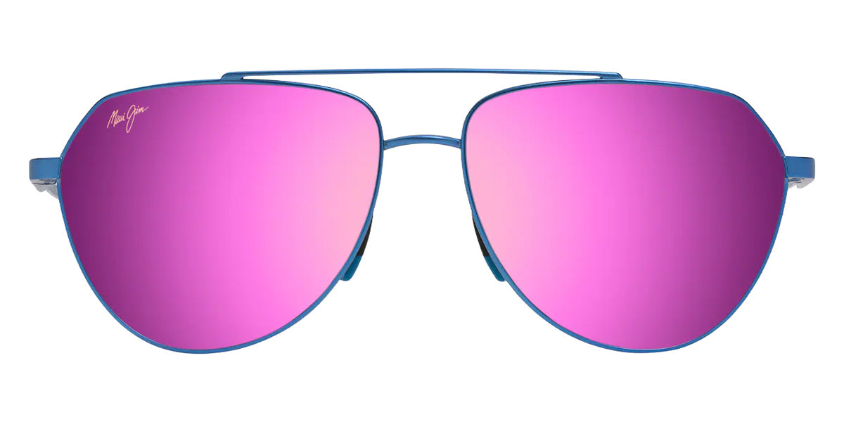 Maui Jim WAIWAI MM634-026 59 - Matte Transparent Blue #id:mjimm634026_s:134100