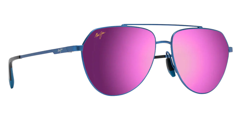Maui Jim WAIWAI MM634-026 59 - Matte Transparent Blue #id:mjimm634026_s:134105