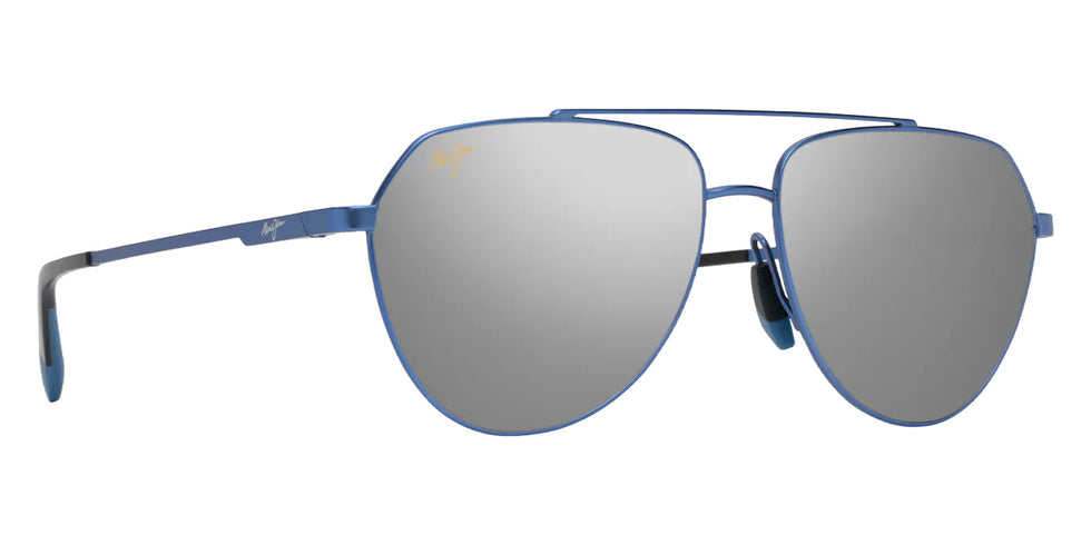 Maui Jim WAIWAI MM634-037 59 - Matte Transparent Blue #id:mjimm634037_s:138105