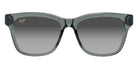 Maui Jim HANOHANO MM644-002 53 - Shiny Transparent Dark Gray #id:mjimm644002_s:146100