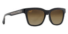 Maui Jim HANOHANO MM644-007 53 - Shiny Black with Transparent Light Gray #id:mjimm644007_s:108105