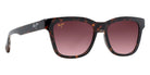Maui Jim HANOHANO MM644-009 53 - Shiny Dark Havana with Transparent Yellow #id:mjimm644009_s:132105