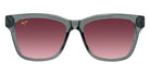 Maui Jim HANOHANO MM644-010 53 - Shiny Transparent Dark Gray #id:mjimm644010_s:152100
