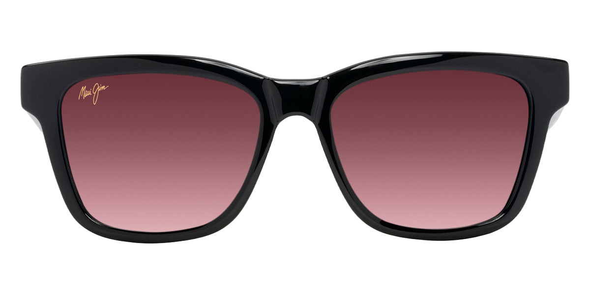 Maui Jim HANOHANO MM644-011 53 - Shiny Black with Transparent Light Gray #id:mjimm644011_s:112100