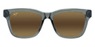 Maui Jim HANOHANO MM644-020 53 - Shiny Transparent Dark Gray #id:mjimm644020_s:148100