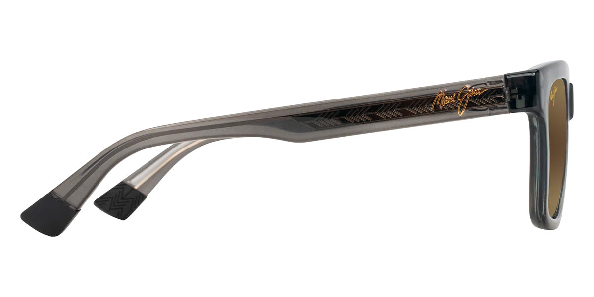 Maui Jim HANOHANO MM644-020 53 - Shiny Transparent Dark Gray #id:mjimm644020_s:148110