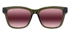 Maui Jim HANOHANO MM644-023 53 - Shiny Transparent Green #id:mjimm644023_s:172100