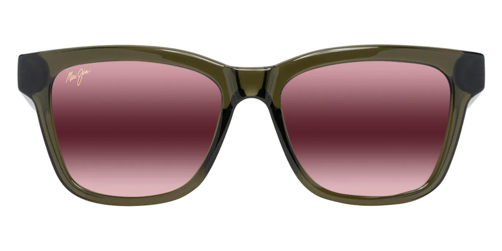 Maui Jim HANOHANO MM644-023 53 - Shiny Transparent Green #id:mjimm644023_s:172100