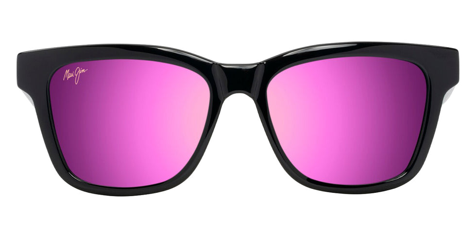 Maui Jim HANOHANO MM644-033 53 - Shiny Black with Transparent Light Gray #id:mjimm644033_s:114100