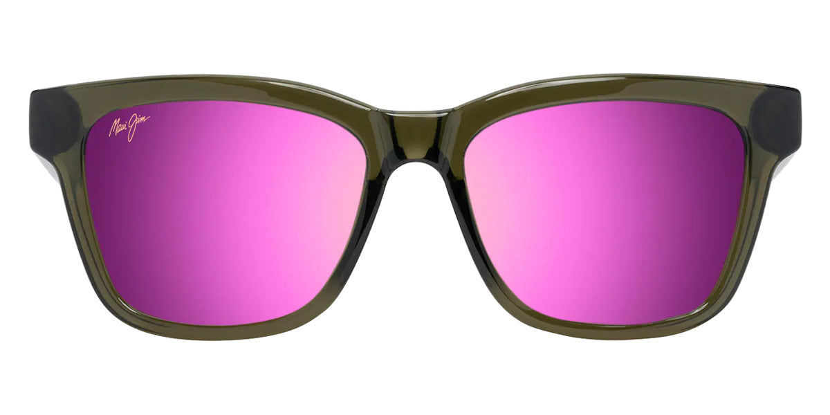 Maui Jim HANOHANO MM644-035 53 - Shiny Transparent Green #id:mjimm644035_s:174100