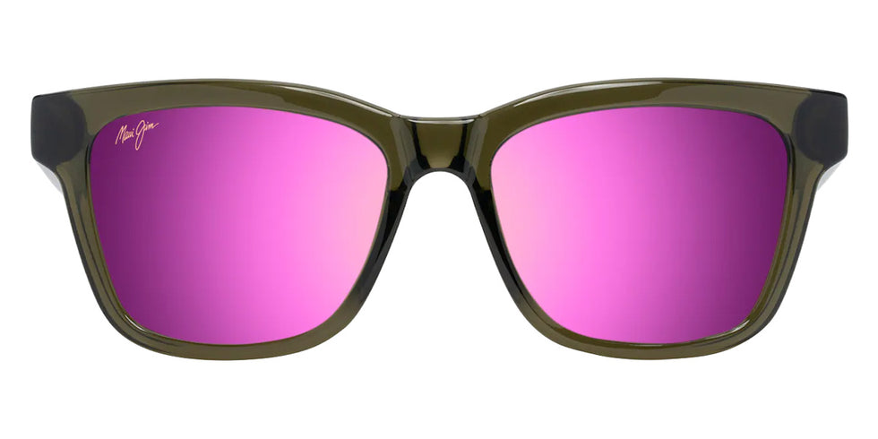 Maui Jim HANOHANO MM644-035 53 - Shiny Transparent Green #id:mjimm644035_s:174100
