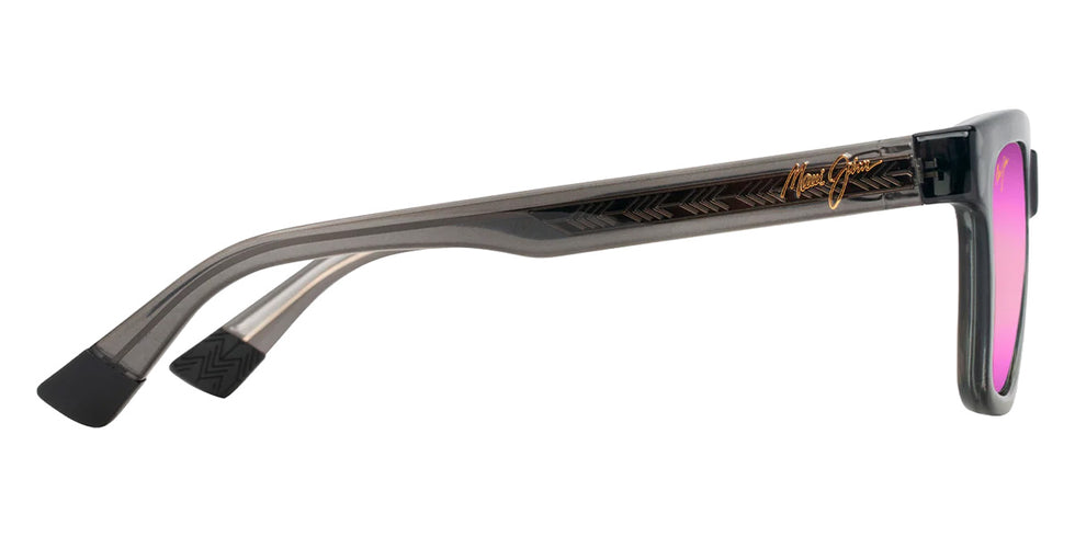 Maui Jim HANOHANO MM644-036 53 - Shiny Transparent Dark Gray #id:mjimm644036_s:154110