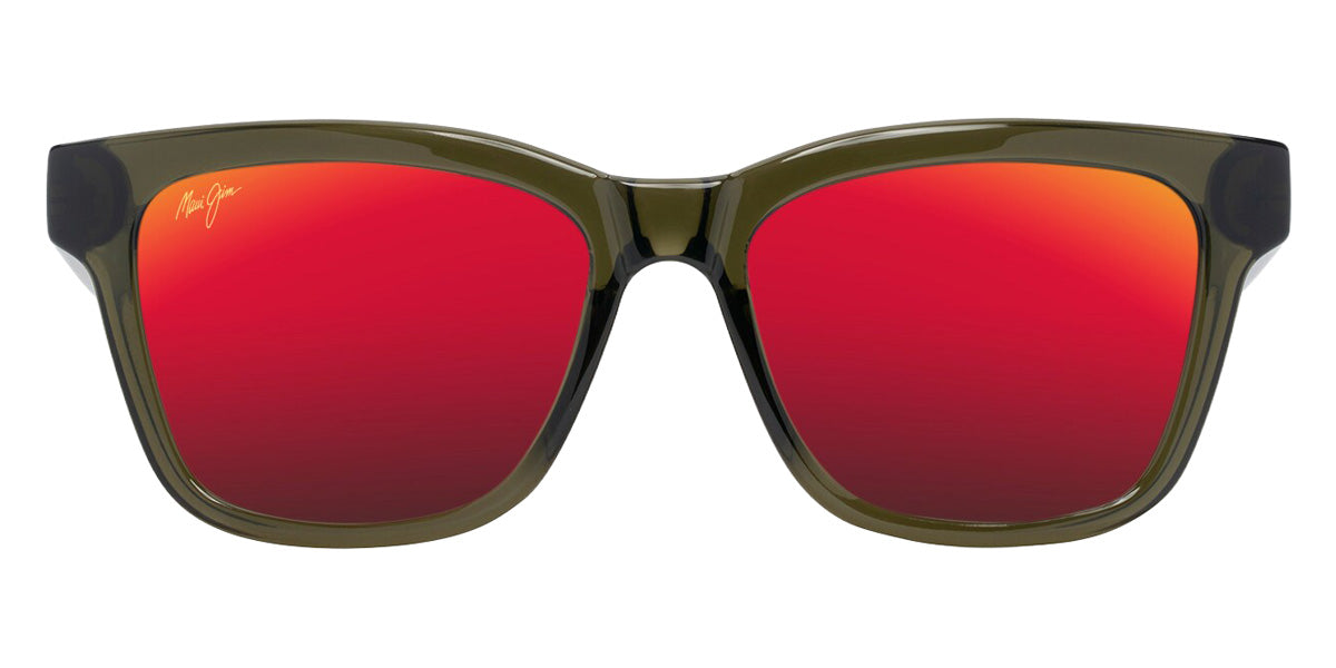 Maui Jim HANOHANO MM644-039 53 - Shiny Transparent Green #id:mjimm644039_s:176100