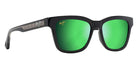 Maui Jim HANOHANO MM644-041 53 - Shiny Black with Transparent Light Gray #id:mjimm644041_s:104105