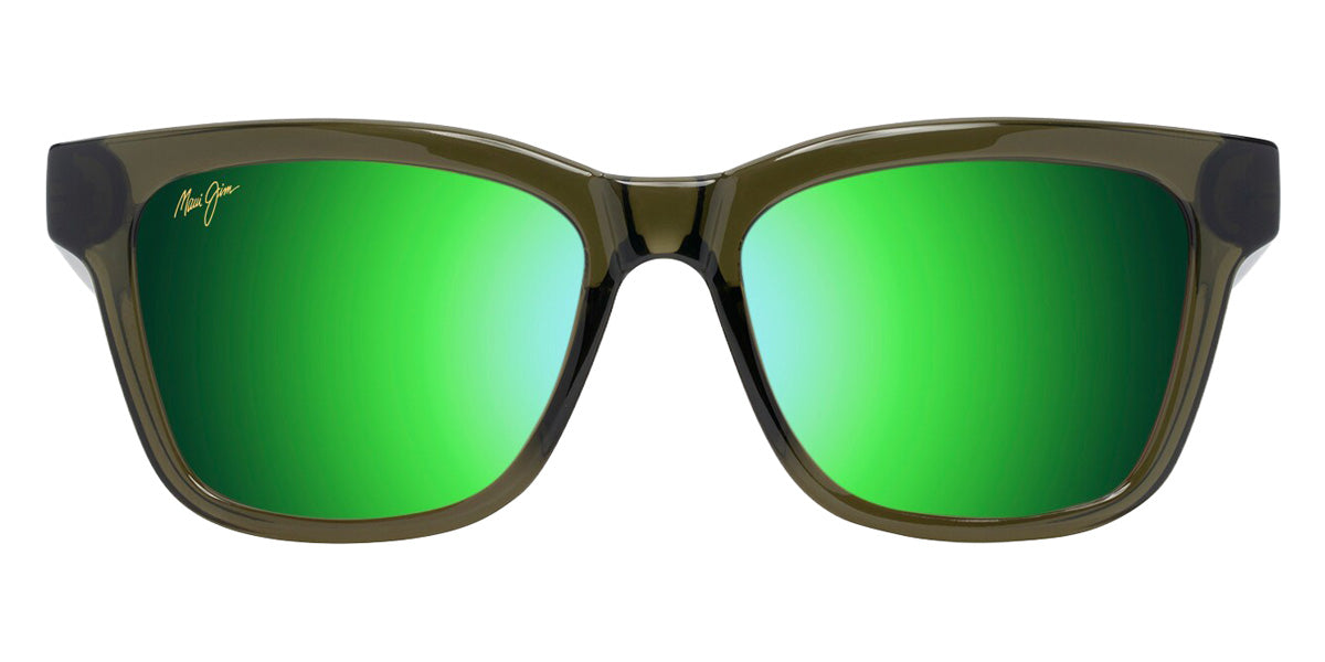 Maui Jim HANOHANO MM644-043 53 - Shiny Transparent Green #id:mjimm644043_s:164100