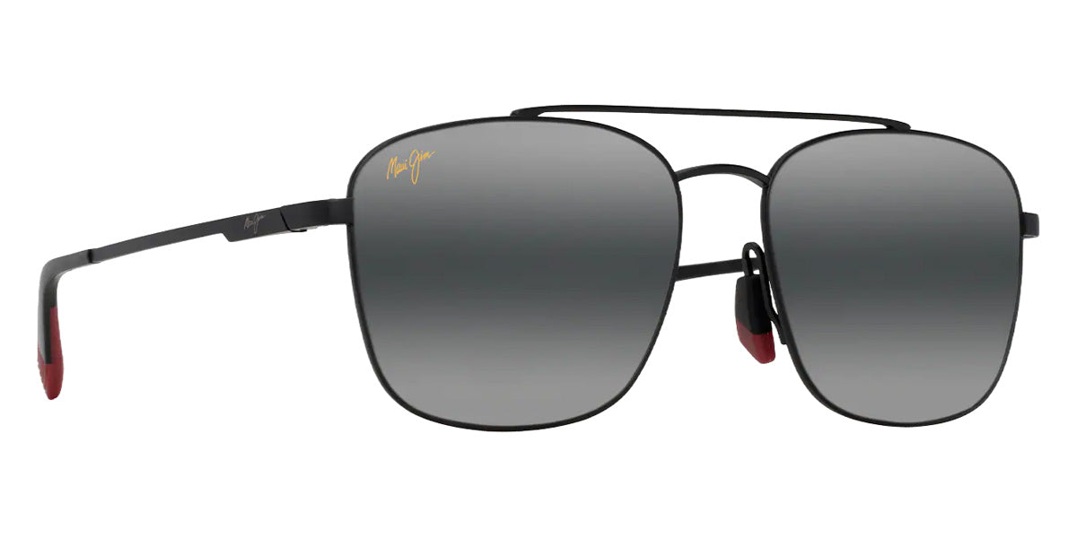 Maui Jim PĪWAI ASIAN FIT MM645-002 58 - Matte Black #id:mjimm645002_s:126105