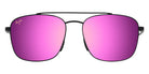 Maui Jim PĪWAI ASIAN FIT MM645-004 58 - Matte Black with Gray #id:mjimm645004_s:114100