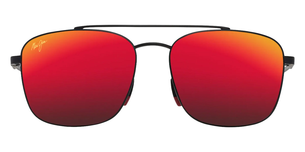 Maui Jim PĪWAI ASIAN FIT MM645-008 58 - Matte Black #id:mjimm645008_s:136100
