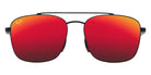 Maui Jim PĪWAI ASIAN FIT MM645-008 58 - Matte Black #id:mjimm645008_s:136100
