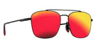 Maui Jim PĪWAI ASIAN FIT MM645-008 58 - Matte Black #id:mjimm645008_s:136105