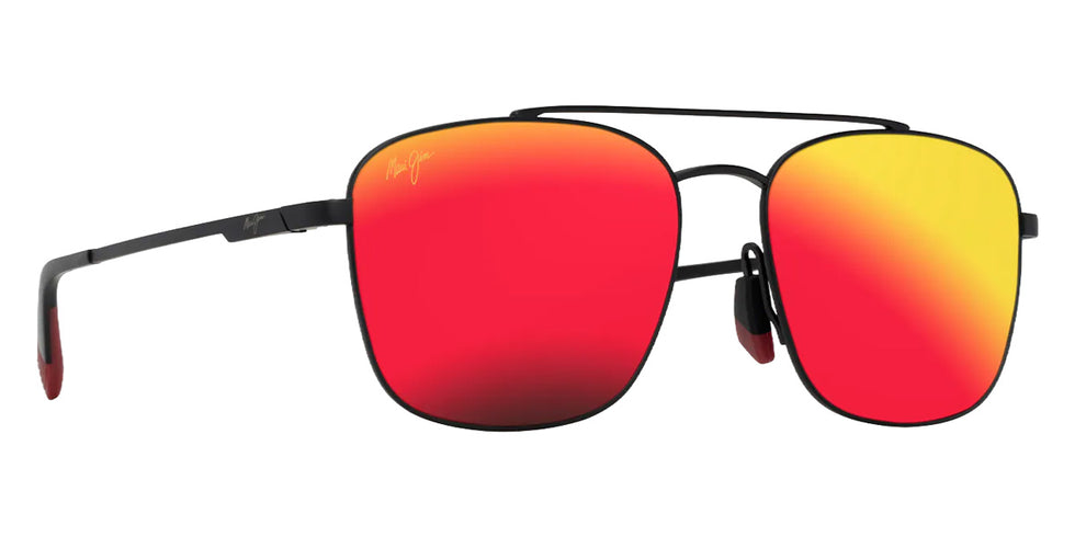 Maui Jim PĪWAI ASIAN FIT MM645-008 58 - Matte Black #id:mjimm645008_s:136105