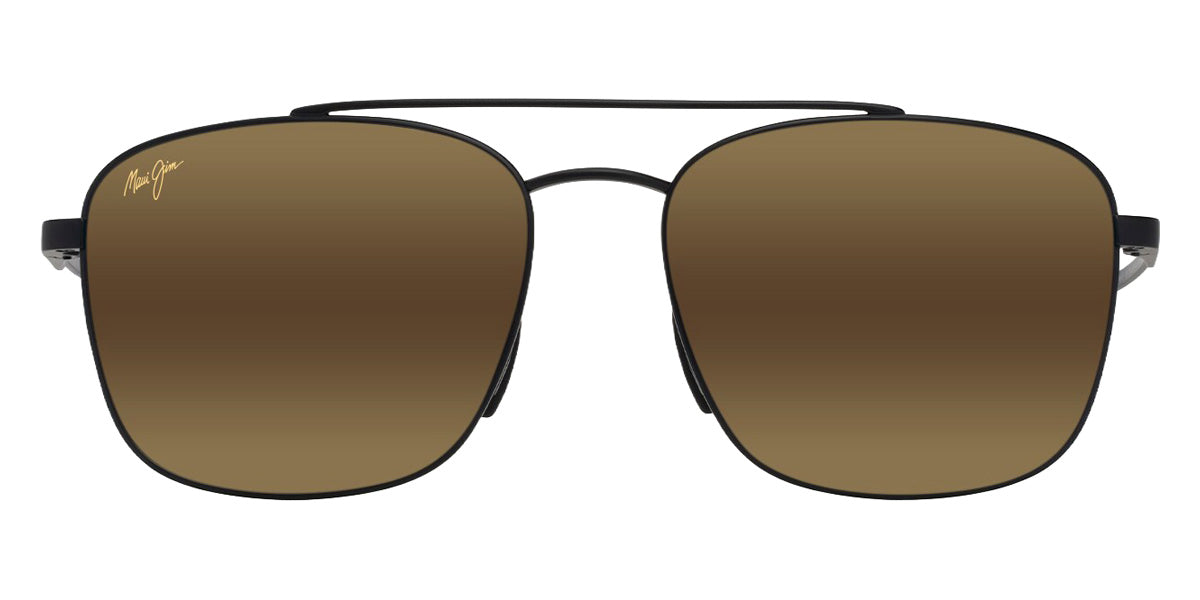 Maui Jim PĪWAI ASIAN FIT MM645-014 58 - Matte Black with Gray #id:mjimm645014_s:108100